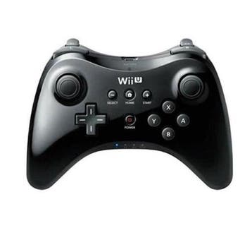 Nintendo Wii U Pro Controller Zwart (Wii U Accessoires), Spelcomputers en Games, Ophalen of Verzenden, Zo goed als nieuw