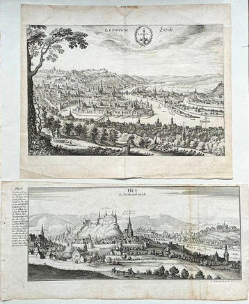 België - Luik / Hoei; Matthäus Merian / Gabriel Bodenehr -, Nieuw