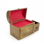 Sieradendoos - Verguld messing - Messing sieradenkistje met, Antiek en Kunst