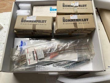 Sommerfeldt H0 - 124, 125, 117K, 118L, 128L, 123; 126, 125 -, Nieuw