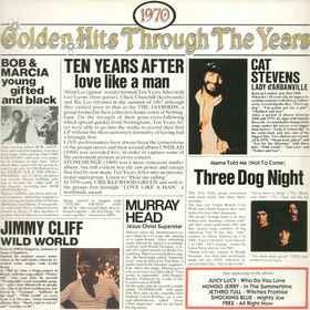 LP gebruikt - Various - Golden Hits Through The Years 1970, Cd's en Dvd's, Vinyl | Verzamelalbums, Verzenden, Zo goed als nieuw