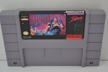 Blackthorne (SNES USA), Spelcomputers en Games, Verzenden, Zo goed als nieuw