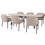 Manolo Barolo dining tuinset 240x103xH75 cm 7 delig, Tuin en Terras, Tuinsets en Loungesets, Ophalen of Verzenden, Nieuw