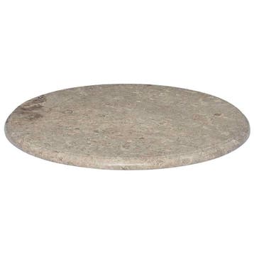Eettafelblad Marmer 60 | B-keuze | 35% Korting, Overige materialen, 50 tot 100 cm, Rond, Zo goed als nieuw