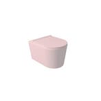 Wandcloset Civita 50x35x36.5cm Keramiek Rimless Mat Roze, Ophalen of Verzenden, Nieuw, Overige typen