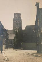 Originele historische foto – Rotterdam, Sint-Laurenskerk, Ophalen of Verzenden, Gebruikt