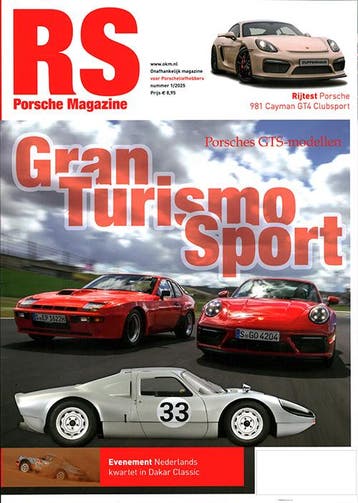 RS Porsche abonnement 6 nummers persoonlijk abonnement, Boeken, Verzenden, Nieuw
