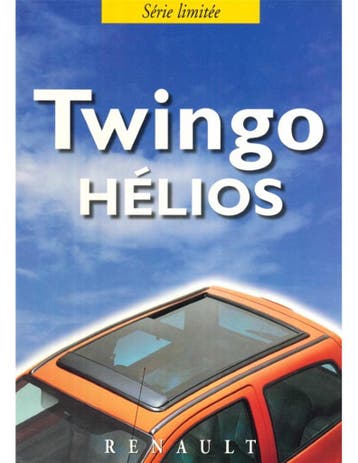 1999 RENAULT TWINGO HÉLIOS BROCHURE NEDERLANDS, Boeken, Nieuw, Renault, Author