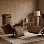 Relaxfauteuil Jesse Koeienhuid Chill Line, Ophalen of Verzenden, Nieuw