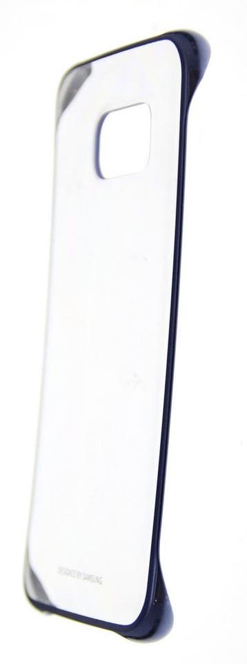 Clear cover Samsung Galaxy S6 Edge EF-QG925BBE zwart, Verzenden, Nieuw