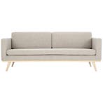 Sofacompany Johan Sofa 3-zits Vega Zandduin - 3-Zitsbank -, Gebruikt, Driepersoons, 75 tot 100 cm, Ophalen of Verzenden
