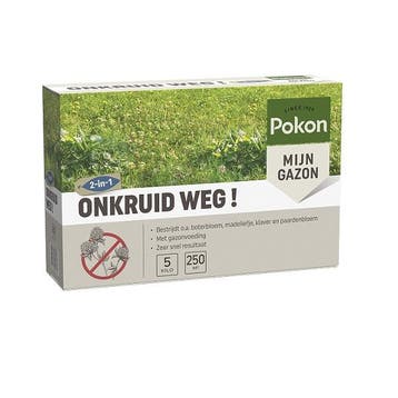 Pokon Onkruid Weg | Gazon | 250 m² (Korrels, 5 kg), Verzenden, Nieuw
