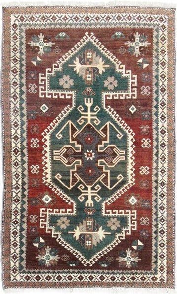 Antiek Karabach Azéri Shirvan ruim 90 jaar - Vloerkleed -, Nieuw