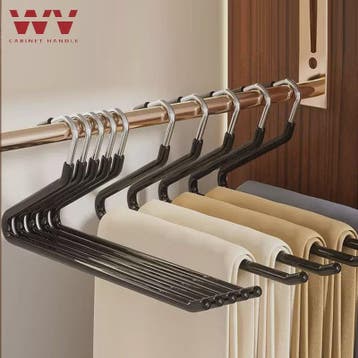 Anti-slip Gansvormige Broekenhanger - Ruimtebesparend Kledin, Verzenden, Nieuw