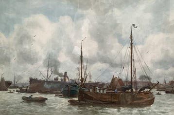 Adrianus van der Schouw (1873 - 1946) - Bedrijvigheid in de
