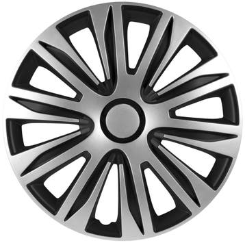 Wieldoppen  Nardo 14-inch zilver/zwart, Verzenden, Nieuw