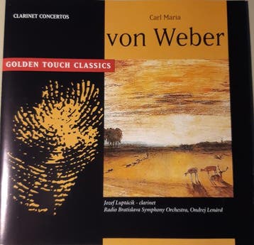 cd - Carl Maria von Weber - Clarinet Concertos, Cd's en Dvd's, Verzenden, Zo goed als nieuw