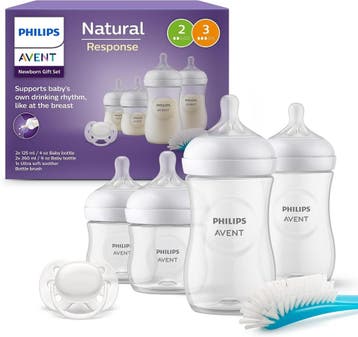 Babyfles Cadeauset Natural | Tweedekansje | OP=OP, Ophalen of Verzenden, Zo goed als nieuw, Overige typen