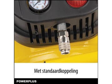 Powerplus POWX17250 - Draagbare compressor - 1200W - 24L - 8, Doe-het-zelf en Verbouw, Verzenden, Nieuw