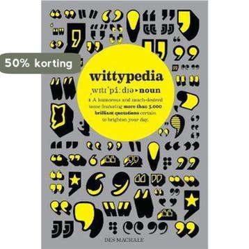 Wittypedia - Des Mchale 9781853759833, Verzenden, Gelezen, Des Mchale
