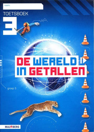 De wereld in Getallen versie 5 Toetsboek groep 3 (per stuk), Verzenden, Nieuw