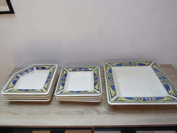Tiffany boutique - Set kommen (9) - Ciottole - Aardewerk -