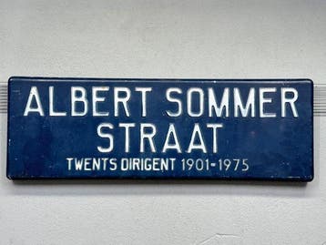 Bord - Metaal - Straatnaambord