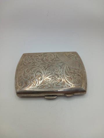 Sigarettendoos - .925 zilver - John Henry Wynn, Nieuw