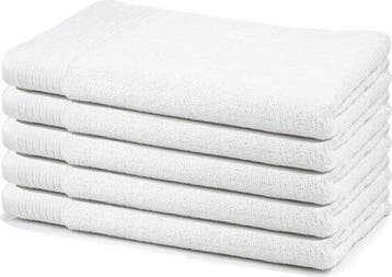 The One Badlaken 70×140 cm Wit – Set van 5, Verzenden, Nieuw