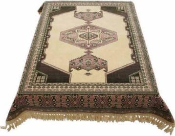 smyrna tafelkleed Bombay 5 - uit voorraad leverbaar - NIEUW, Nieuw, Ophalen of Verzenden, Franjes/kwastjes, Wol