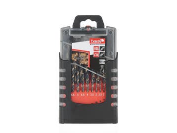 Borenset - 1 Tot 13 Mm - Titanium HSS Boren - 25 Delig - TVA, Doe-het-zelf en Verbouw, Gereedschap | Handgereedschap, Ophalen of Verzenden