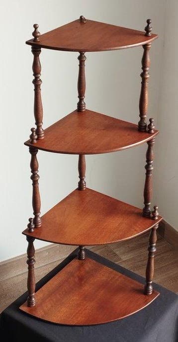 Encoignure. - Rek - Hoekkast in Napoléon III-stijl. - Hout -