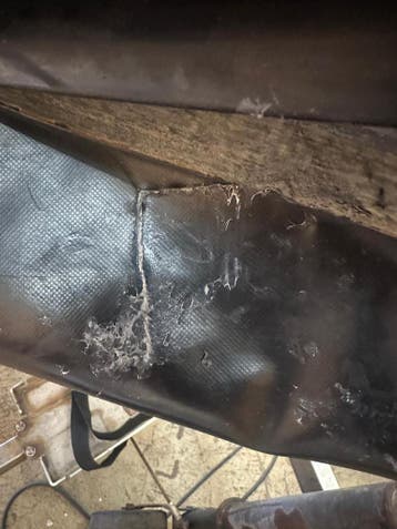 Reparaties aan rib en rubberboot, Ophalen, Gebruikt