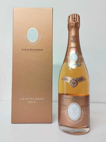 2014 Louis Roederer, Cristal Rosé - Champagne Brut - 1 Fles, Verzamelen, Wijnen, Nieuw