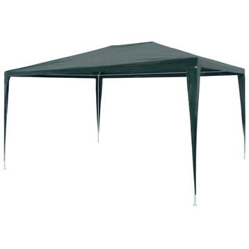 vidaXL Partytent 3x4 m PE groen, Tuin en Terras, Partytenten, Verzenden, Nieuw, Partytent