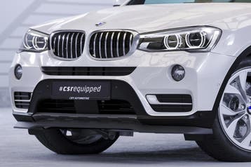 Voorspoiler BMW X3 F25 LCI CSR Glans Zwart, Ophalen of Verzenden, Nieuw