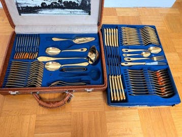 SBS Bestecke Solingen - Visbestekset voor 12 personen (12) -, Antiek en Kunst