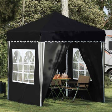 vidaXL Pop-up partytent 195 x 195 x 245 cm Antracietkleurig, Verzenden, Nieuw, Partytent