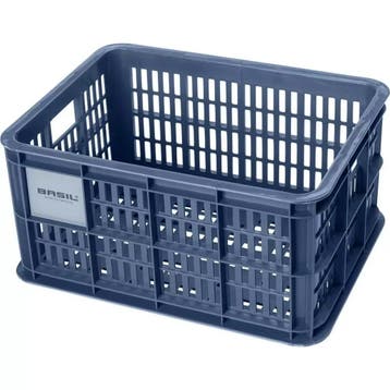 Basil Fietskrat S - Duurzaam Kunststof - 17,5L - Blauw -..., Ophalen of Verzenden, Nieuw