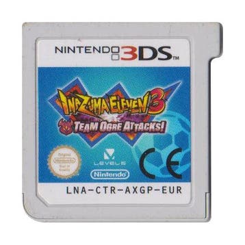 3DS Inazuma Eleven 3: Team Ogre Attacks, Spelcomputers en Games, Games | Nintendo 2DS en 3DS, Verzenden, Zo goed als nieuw