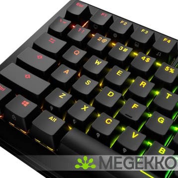 Glorious GPBT Backlit Keycaps Zwart, Verzenden, Nieuw, Glorious
