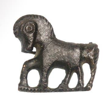 Oud-Romeins Brons Paardebroche fibule