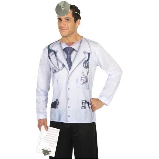 Dokter shirt verkleedoutfit - Dokter kleding, Kleding | Heren, Carnavalskleding en Feestkleding, Ophalen of Verzenden