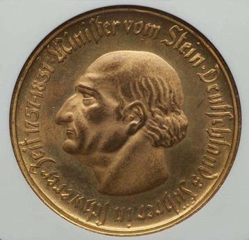 Duitsland, Westfalen 10.000 Mark 1923 - NGC MS62