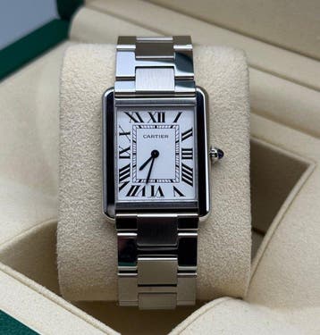 Cartier - Tank Solo - Zonder minimumprijs - 3169 - Unisex -, Nieuw