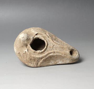 Levant Terracotta olielamp (Zonder minimumprijs)