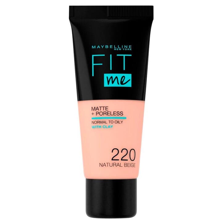 Maybelline New York Fit Me Matte & Poreless 220 Natural, Sieraden, Tassen en Uiterlijk, Uiterlijk | Cosmetica en Make-up, Make-up