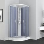 Vrijstaande Douchecabine 90x90 Kwartrond – Allibert HAPPY, Doe-het-zelf en Verbouw, Sanitair, Ophalen of Verzenden, Nieuw, Glas