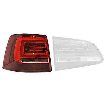Volkswagen Sharan 2015-2021 Achterlicht Links Buiten LED AL, Verzenden, Nieuw