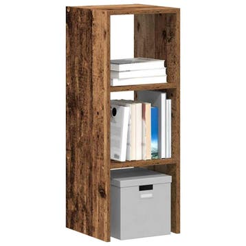 vidaXL Boekenkast stapelbaar 30x30x80 cm bewerkt hout oud, Verzenden, Nieuw